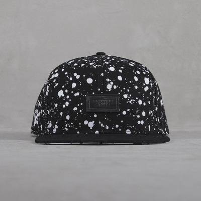Backyard Cartel cap snapback Splash black / white