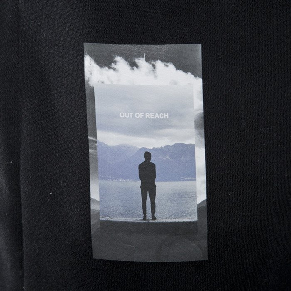 Bluza Majors Black Smth + Pink black