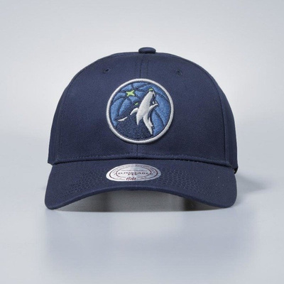Mitchell & Ness snapback Minnesota Timberwolves navy Team Logo Low Pro