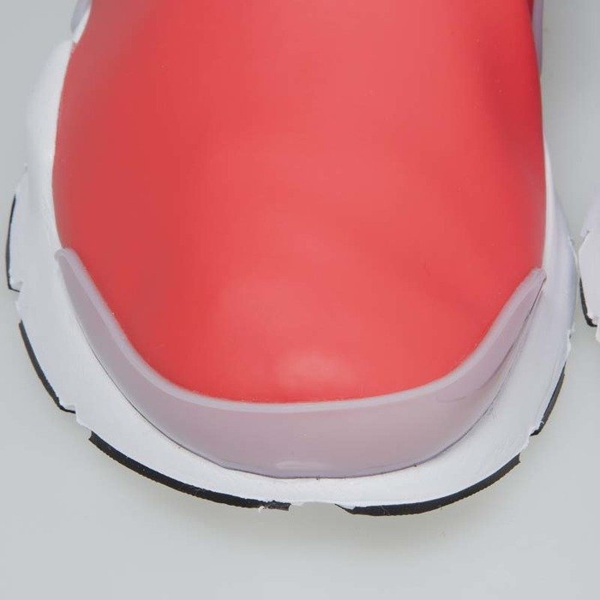 Sneakers buty Nike Sock Dart SE max orange / black - wolf grey 911404-800