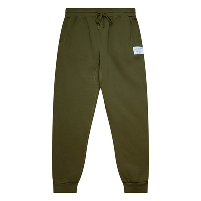Spodnie dresowe Mitchell & Ness Branded Essentials Sweatpant khaki