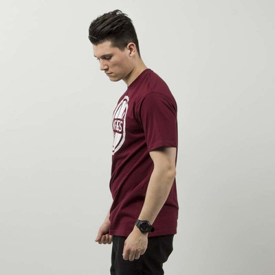 T-shirt Nervous Holo maroon