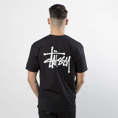 Stussy t-shirt Basic Stussy Tee FW18 black