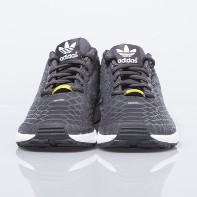 Sneakers buty Adidas Originals ZX Flux Techfit shadow black / white (S75488)