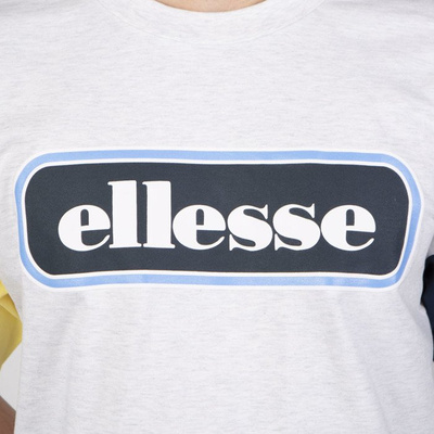 Ellesse Mirro Oversized Tee Shirt white marl