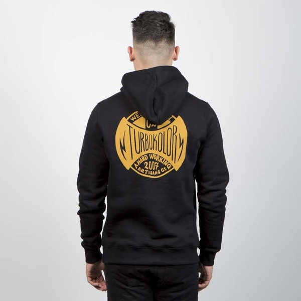 Turbokolor bluza ZIP Hoodie ST Oval Logo black