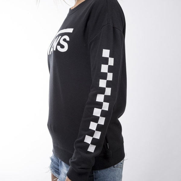 Vans bluza sweatshirt crewneck Big Fun Crew black WMNS (VA2X98BLK)