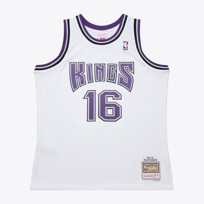 Mitchell & Ness NBA White Jersey Sacramento Kings Peja Stojakovic #16 white