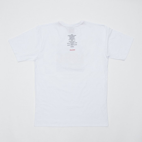 Backard Cartel koszulka t-shirt Rasmentalism "1985" white