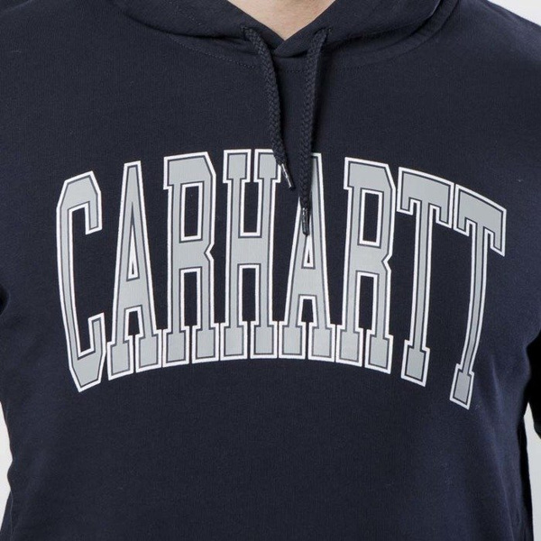 Bluza Carhartt WIP Hooded Division Sweat dark navy / multicolor I024675