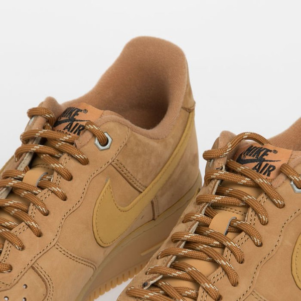 Sneakers buty Nike Air Force 1 '07 WB flax/wheat-gum light brown (CJ9179-200)