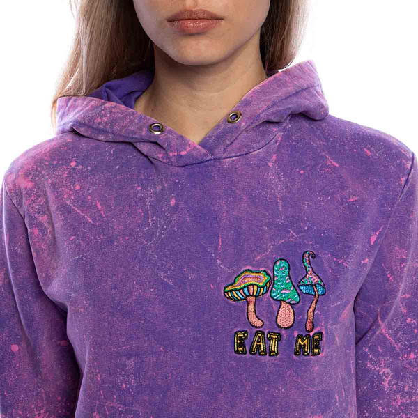 Bluza damska Oddity The Queen Among Hoodies fioletowa