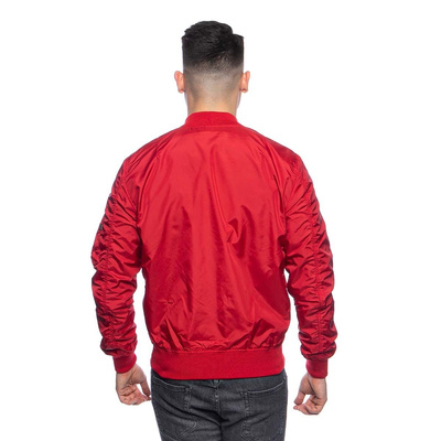 Alpha Industries Bomber Jacket MA-1 Nasa Reversible II speed red