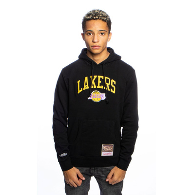 Mitchell & Ness sweatshirt Los Angeles Lakers black Arch Hoody