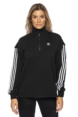 Bluza damska Adidas Originals Adicolor Classics Polar Fleece Half-Zip Sweatshirt czarna