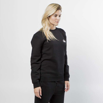 Stussy Sweatshirt Basic Stussy Crew black WMNS