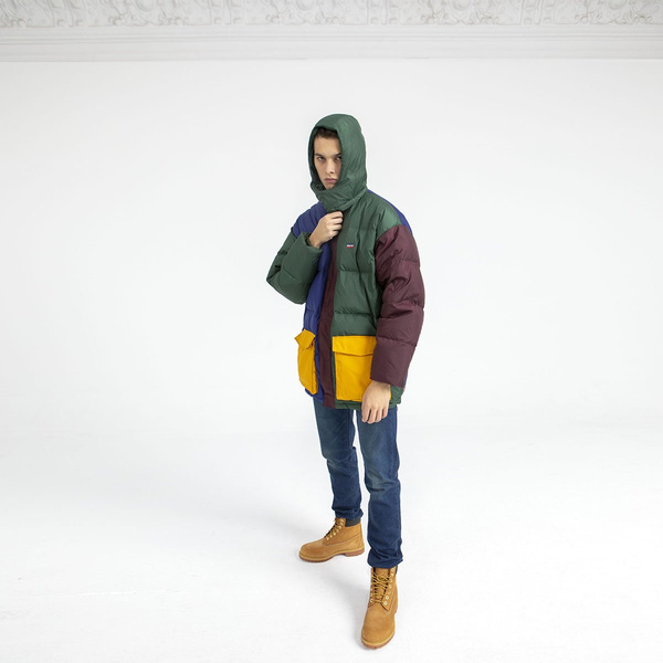 Kurtka zimowa Levi's Stay Loose Filmore Parka Jacket wielokolorowa
