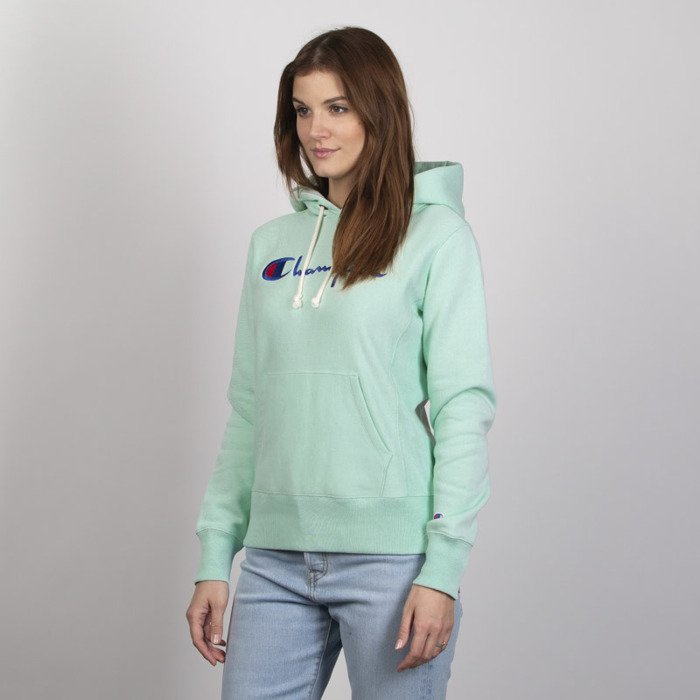Champion Sweatshirt Reverse Weave Hoody pale green