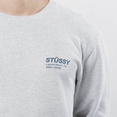 Stussy sweatshirt Surf & Sport Crew Ash Heather