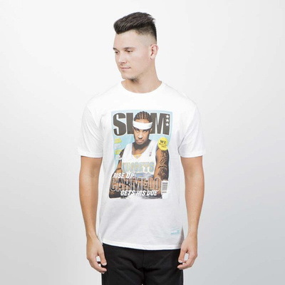 Mitchell & Ness Slam Cover SS Tee Carmelo Anthony white