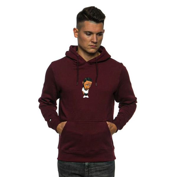 Bluza Cayler & Sons WL Kendrix Hoody bordeaux/mc