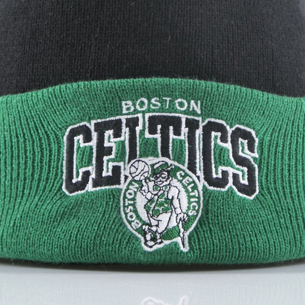 Mitchell & Ness czapka zimowa Boston Celtics black Arched Cuff Knit EU349