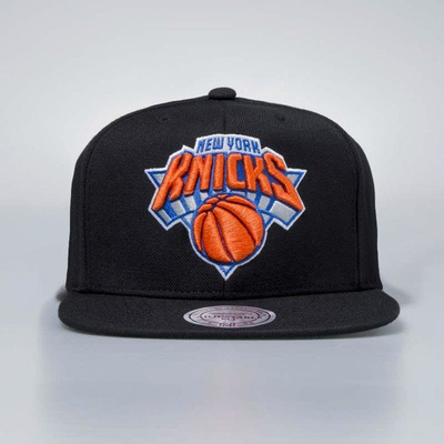 Czapka Mitchell & Ness snapback New York Knicks black Wool Solid 