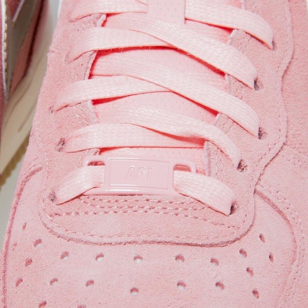 Sneakers buty Nike WMNS Air Force 1 '07 Mid Seasonal bright melon / metalic gold star 818596-800