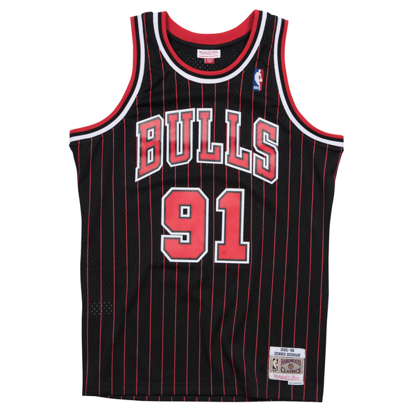 Mitchell & Ness Chicago Bulls  #91 Dennis Rodman black/red Swingman Jersey