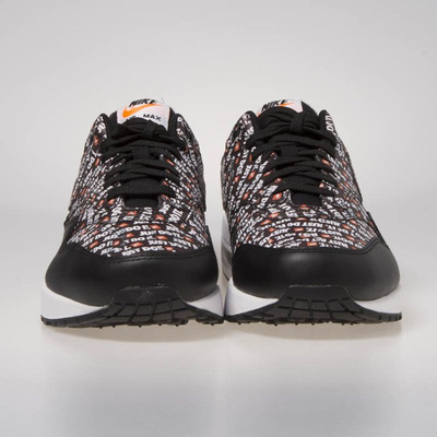 Nike Air Max 1 Premium black/white-total orange (875844-009)