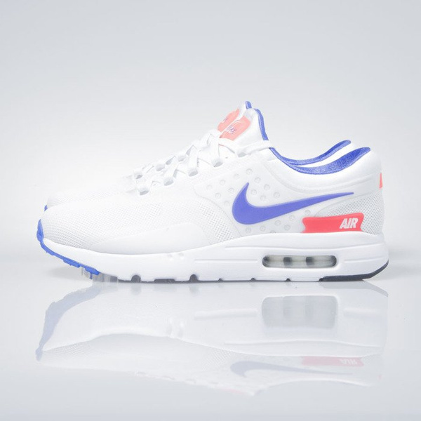 Sneakers buty Nike Air Max Zero Qs white / ultramarine-solar red 789695-105