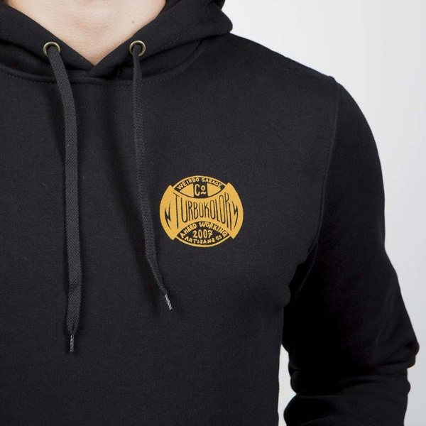 Turbokolor bluza ZIP Hoodie ST Oval Logo black