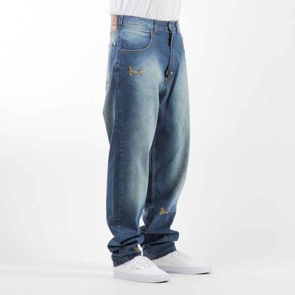 Stoprocent spodnie SJ 6tag Baggy blue denim