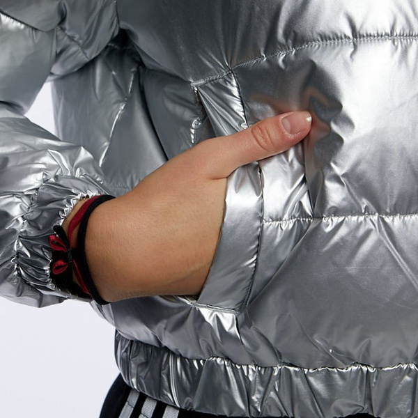 Kurtka damska Kappa La Boltan Jacket silver-black-white