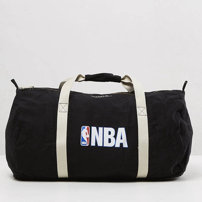 Mitchell & Ness NBA Logoman Duffle Bag black Team Logo