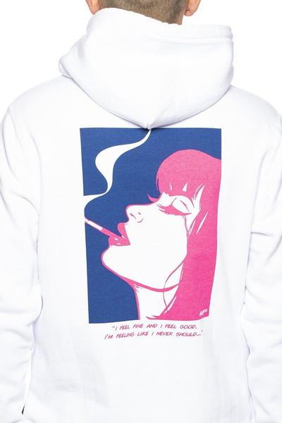 Bluza HUF I Feel Good P/O Hoodie biała