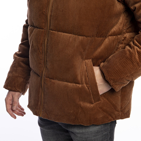 Kurtka zimowa Urban Classics Boxy Puffer Jacket brązowa