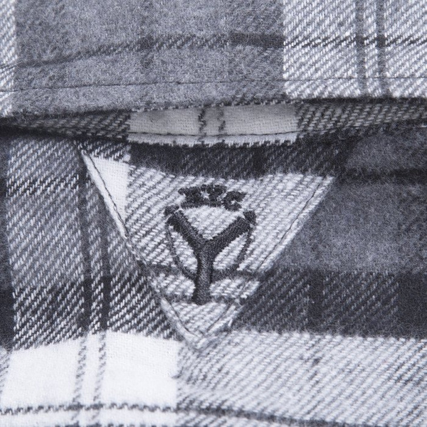 Backyard Cartel koszula Check Point black / white