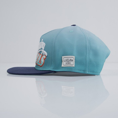 Cayler & Sons czapka snapback Swimming Pools fading aqua / navy / white  (CAY-SU15-31-OS)