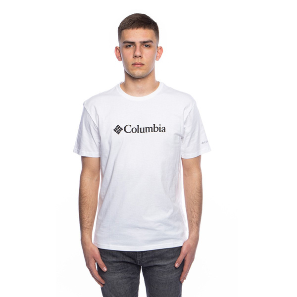 Koszulka Columbia CSC Basic Logo T-shirt biała (EM2180-100)