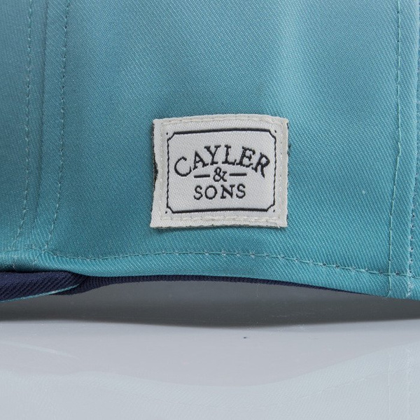 Cayler & Sons czapka snapback Swimming Pools fading aqua / navy / white (CAY-SU15-31-OS)