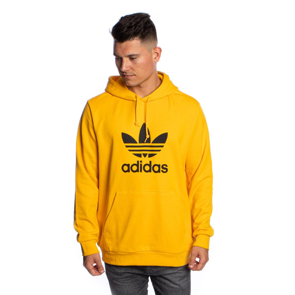 Bluza Adidas Originals Trefoil Hoodie żółta