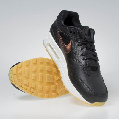 Nike sneakers WMNS Air Max 1 PRM black/black-gum yellow (454746-020)