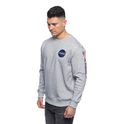 Bluza Alpha Industries Space Shuttle Sweater grey heather