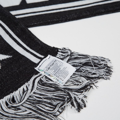 Carhartt WIP Fan Scarf black / white