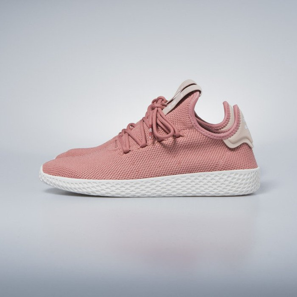Sneakers buty damskie Adidas Originals Pharrell Williams Tennis HU ash pink / ash pink / chalk white DB2552