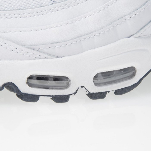 Sneakers buty Nike Air Max 95 Essential white / wolf grey-obsidian (749766-111)
