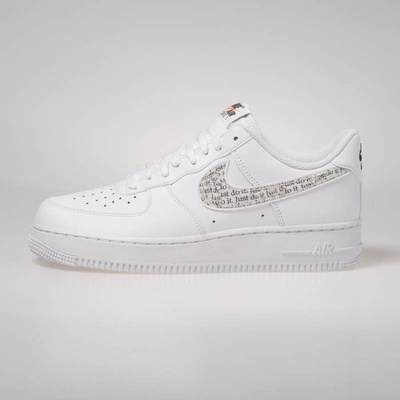 Sneakers Nike Air Force 1 '07 LV8 JDI LNTC white/white-black-total orange (BQ5361-100)