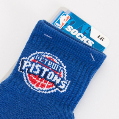 FBF socks NBA Detroit Pistons A501 Team Color