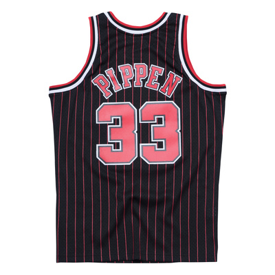 Mitchell & Ness Chicago Bulls #33 Scottie Pippen black / red Swingman Jersey